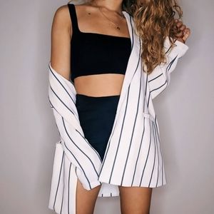 Striped Blazer